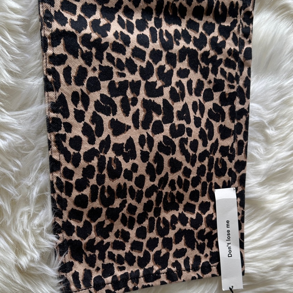 Reformation Black and Tan Animal Print Pants - Picture 10 of 12
